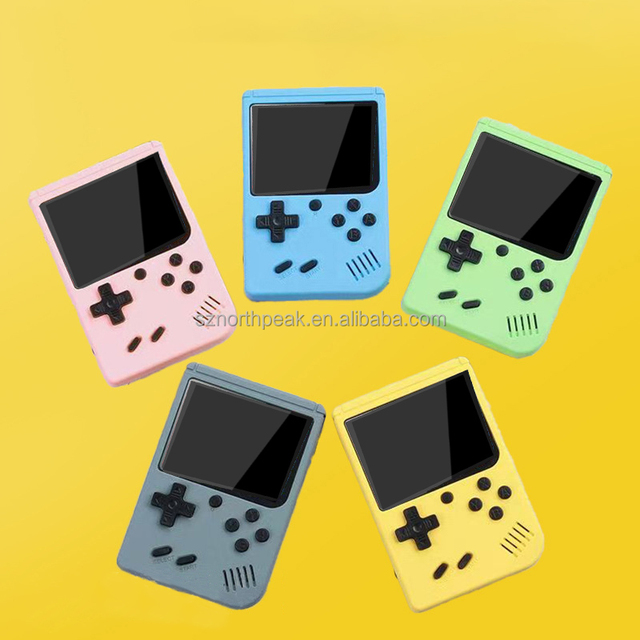 500 in 1 2.4" Screen Mini Game Player Retro Handheld Game Console Built-in 500 Games for Kids' Christmas Gift