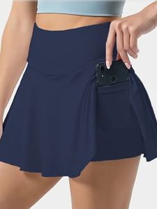 Jupe Courte Plissée Confortable Taille Empire Sport Décontractée Légère Été 2026 pour Femme Temu Transfrontalier Vente en Gros Stock Promotionnel - Product Image 6