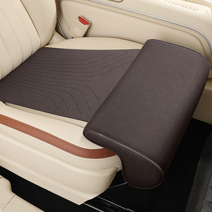 Coussins de siège conducteur et passager avec coussinets pour les jambes Extension de siège de voiture et repose-jambes Accessoire de siège tout-en-un - Product Image 5