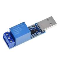 Contrôle de Port série USB LCUS-1 Module de relais 1 canal 5V 10A CH340 Protection contre les surintensités commutateur de commande d'ordinateur maison intelligente