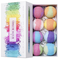 S0095B Vente Flash – Boîte de bombes de bain écologiques 100 % inspectées, livraison rapide, vente en gros depuis la Chine