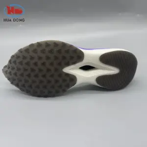Peach hart design arc SMD combined rubber trendy ETPU eco-friendly shoe soles