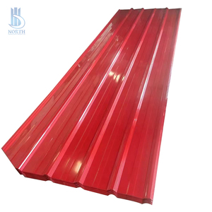 Alta calidad Az <span class=keywords><strong>550</strong></span> Acero galvanizado en caliente Tipo de costilla corrugada Color Ppgi Hoja para techos - Product Image 2