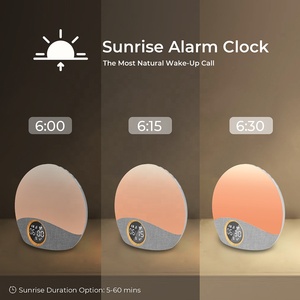 HiFiD 30 sons apaisants Premium White Noise Machine Sunrise Réveil pour gros dormeurs - Product Image 2