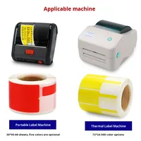 Kabellabel PET Zelfklevend Waterdicht UV-bestendig PVC Hittebestendig Krasbestendig P-type Landbouwgebruik Rol