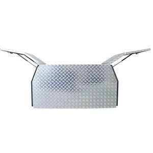 Hondenbench van aluminiumlegering, autodraagtas voor huisdieren, op maat gemaakte stijlen, montage op pick-up laadbak, aluminium kist, gereedschapskist van aluminiumlegering - Product Image 3