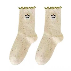 Calcetines de Algodón para Mujer con Estampado de Gatos, Estilo Media Pantorrilla, Transpirables, para Primavera y Otoño - Product Image 4