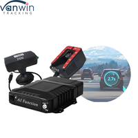 4CH 8CH 4G GPS 1080P ADAS DMS BSD APC AI MDVR Grabadora de video Vehículo Seguimiento de combustible HD DVR móvil