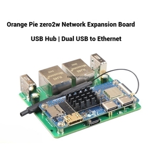 Orange <span class=keywords><strong>Pi</strong></span> <span class=keywords><strong>Zero2</strong></span> W, Placa de Desarrollo de Red Dual, Doble Puerto USB HOST, Alimentación por Pin Superior, Funciones de Comunicación - Orange Allwinner H618 - Product Image 3