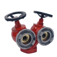 Usine chinoise directe en fonte ductile Double prises bouche d'incendie intérieure équipement et accessoire de lutte contre l'incendie