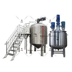 Explosion Proof Ibc Tank Blender Pneumatic Lifting Air Agitator Mixer