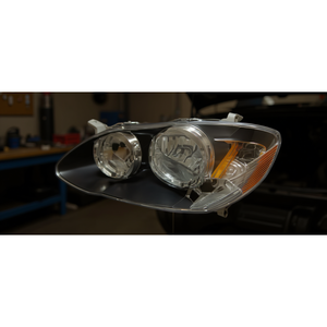 Faro Halógeno para Toyota Corolla 2003-2008, Negro, Lado Derecho, 12V, Repuesto, Sistema de Iluminación Automotriz, Nuevo - Product Image 1