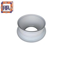 Diffuseur d'air rond en alliage d'aluminium de haute qualité pour système de climatisation HVAC avec volet d'ajustement