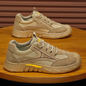 Zapatillas Casuales Transpirables de Primavera para Hombre, Nuevas Zapatillas de Trabajo Transpirables Antideslizantes para Obras de Construcción - Product Image 3