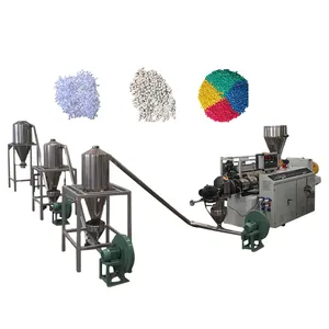 Máquina de granulación de PVC, línea de granulación de PVC, SJSZ51/105, reciclada
