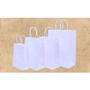 Bolsas de Papel Kraft Reciclables, Ecológicas, Duraderas y de Alta Calidad, con Asa de Mano, Impresión por Grabado, Hechas en Vietnam, Tamaño Personalizado - Product Image 2