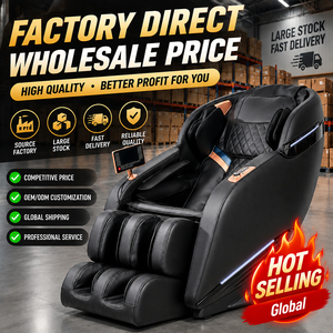 Hot Compress Buttocks Kneading Heating 8d High End <b>zero</b> <b>Gravity</b> <b>Chair</b> with Heart Rate Detection - Product Image 1