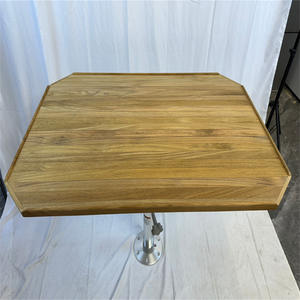 Plateau de table rectangulaire en teck 610 mm x 900 mm, bords lisses et droits pour yacht, camping-car, accessoires marins, commerce transfrontalier - Product Image 2