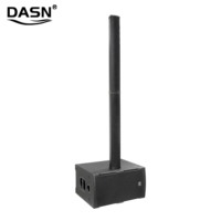 Sistema de Altavoces PA Profesional Activo DASN MAX2 de 4000W con 2 Subwoofers de 8 Pulgadas para DJ, Fiestas, Hogar, Escenarios, Interiores, Exteriores y Bodas