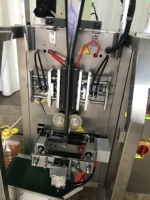 Machine d'emballage automatique de sachets de détergent liquide soluble dans l'eau PVA, fonction de remplissage, plastique/papier, moteur haute vitesse