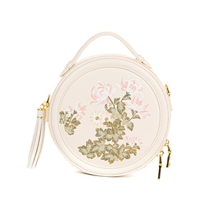 Nuevo Bolso de Mano de Moda Estilo Chino para Mujer, Bolso Bandolera de Alta Gama con Cierre y Diseño de Bordado Tradicional - Product Image 2
