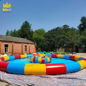 Piscine hors sol gonflable pliable résistante aux UV pour les camps d'été - Product Image 5