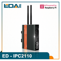 Computadora Industrial de Alto Rendimiento EDATEC-IPC2110 Broadcom BCM2711 Basada en Raspberry Pi con Wifi EMMC DDR