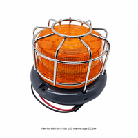 Feu de signalisation LED WB4128-J125A pour bus scolaire, balise ambre, lampe de toit DC24V