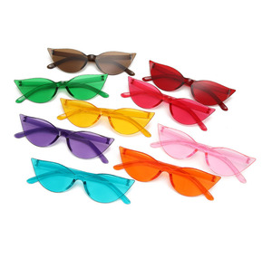Lunettes <span class=keywords><strong>de</strong></span> <span class=keywords><strong>soleil</strong></span> promotionnelles yeux <span class=keywords><strong>de</strong></span> chat fumés <span class=keywords><strong>de</strong></span> luxe pour femmes teintes violettes Logo personnalisé 2024 lunettes <span class=keywords><strong>de</strong></span> <span class=keywords><strong>soleil</strong></span> en plastique <span class=keywords><strong>pas</strong></span> <span class=keywords><strong>cher</strong></span> en gros - Product Image 3