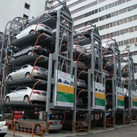 Système d'Élévateur de Stationnement Rotatif Gain de Place Personnalisable Smart Park 20 pour Véhicules, Équipement de Levage Automobile