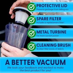 New Model <strong>Handheld</strong> Portable Car <strong>Vacuum</strong> Cleaner <strong>Vacuum</strong> 120w 12v Car Copper Feature Material Cleaning Corded Car <strong>Vacuum</strong> Cleaner - Product Image 5
