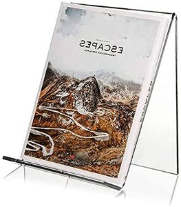 Expositor de Libros Acrílico en Forma de V, Soporte de Acrílico <span class=keywords><strong>para</strong></span> Revistas, Expositor de Libros Acrílico Personalizado de Fábrica <span class=keywords><strong>para</strong></span> Exhibir Libros, Cuadernos, <span class=keywords><strong>Partituras</strong></span> - Product Image 2