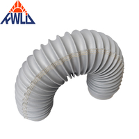 Couvercle à vis robuste 300 ° C soufflet en silicone gris ignifuge pour système de Protection de machines de précision résistant à l'huile