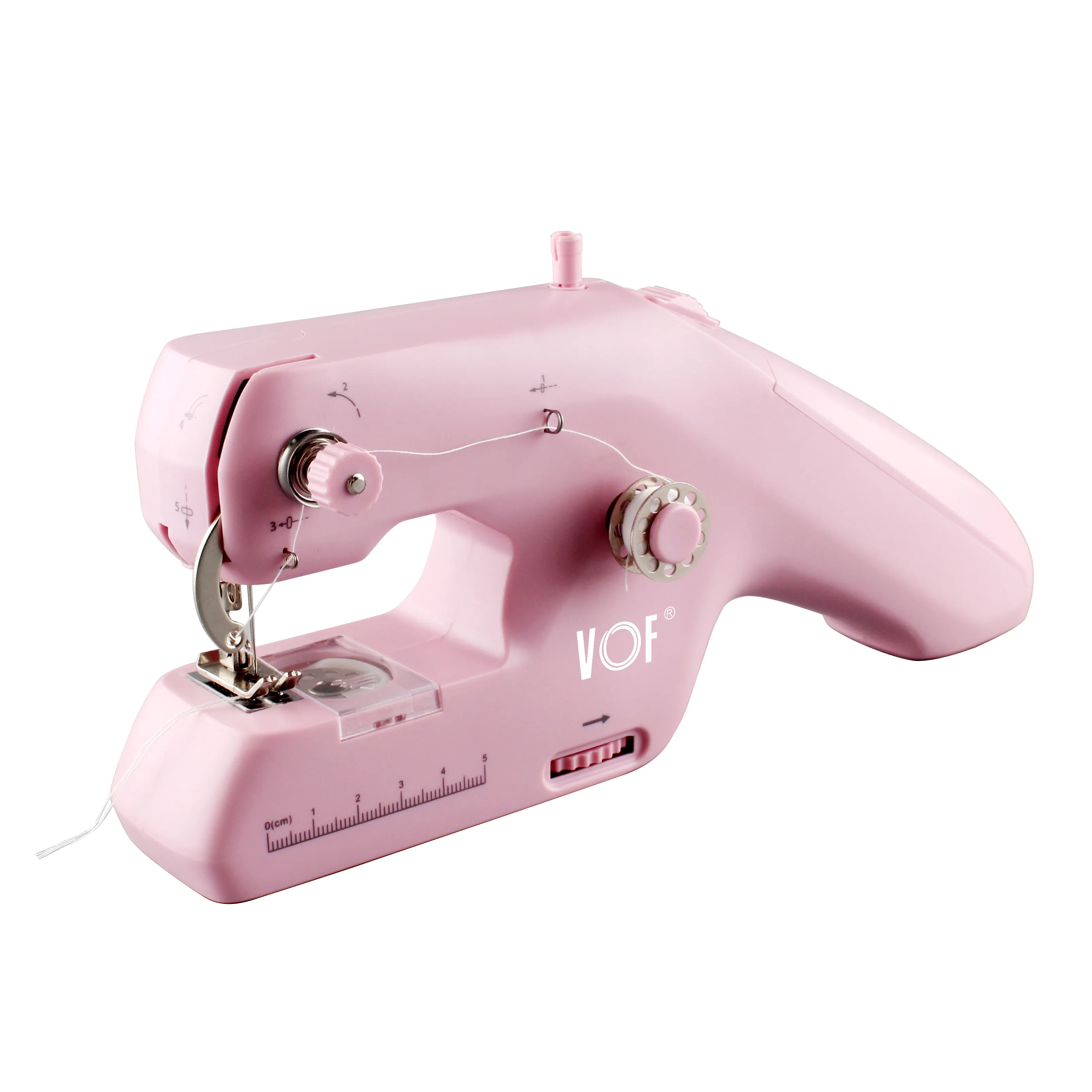 VOF 2022 New ZDML-6 Handheld Mini Sewing Machine Double Thread Home Portable Sewing Machine