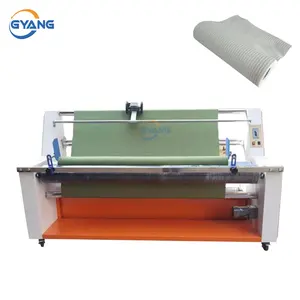 Saree Cloth Rolling Machine Fabric Roll Slitting Cutting Machine/Fabric Rewinder