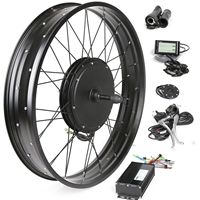 Kit de conversion de moyeu électrique pour vélo électrique avec batterie, 24 pouces, moteur de moyeu de vélo électrique, pièces de vélo électrique, kit de conversion de vélo électrique