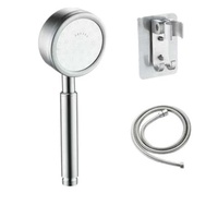 Pommeau de douche pressurisé, pommeau de douche pluie, robinet de douche pour salle de bain, design moderne et simple, montage mural, surface électroplaquée
