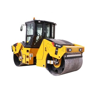 Compacteur à double tambour XD123E, rouleau compresseur vibratoire à double roue pour sol, prix avantageux - Product Image 2