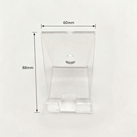 Soporte Moderno para Teléfono de Acrílico Transparente para Escritorio, Soporte Portátil para Celular y Tablet