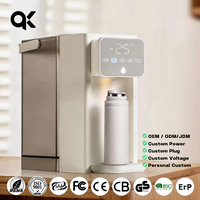 Instant Hot Water Dispenser 3s Fast Heating Multi-Temperature Control Vehicle-Powered 2200W Plastic Housing Household Hotel