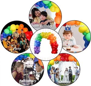 128 Uds globo colorido arco guirnalda Kit <span class=keywords><strong>para</strong></span> Kits <span class=keywords><strong>cumpleaños</strong></span> Día de los niños fiesta decoración Baby Shower telón de fondo decoración globos - Product Image 4