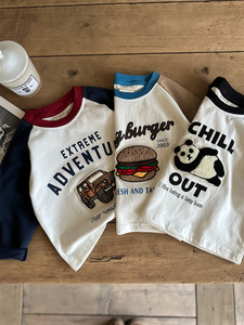 Felpa Autunnale per Bambini, Pullover in Cotone per Ragazzi, Abbigliamento per Bambini - Product Image 2