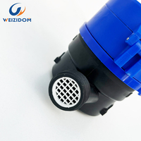 Compteur d'eau liquide à jet unique en plastique durable, protection IP68, précision +/-5%, mesure d'eau froide résidentielle DN15-25 OEM ISO