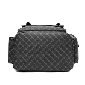 अनुकूलित लोगो वाटरप्रूफ पु चमड़े के बैकपैक, नोटबुक, व्यापार यात्रा बैकपैक, बड़ी क्षमता थोक पुरुषों के बैकपैक - Product Image 5