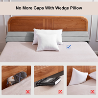 Queen Size Bett Keil Kissen Bett Gap Filler Matratze Keil Kopfteil Kissen