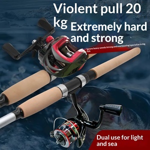 Canne à pêche Lei Qiang Super Hard Lure pour le black bass, action lourde, longueur 1-<span class=keywords><strong>2m</strong></span>, pour la pêche en mer et sur la plage - Product Image 2