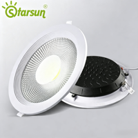 Spot LED Moderne COB en Aluminium à Vendre : Projecteur Encastré Plafond 7W 10W 15W 20W 30W pour Éclairage Commercial de Centres Commerciaux