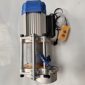 Waterdichte zware aluminium elektrische lier 220V stalen draadkabel 6mm diameter 12m hefhoogte voor off-road gebruik - Product Image 3