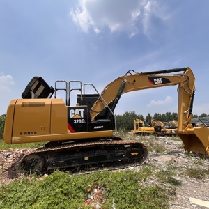 Excavadora de cadenas Caterpillar 320E usada, importada de Japón, pocas horas de trabajo, aprobada por EPA y CE, excavadora hidráulica de 20 toneladas, lista para usar. - Product Image 1