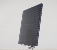 Feuille creuse de plastique PC de poids léger transparent d'abri d'auto de serre de véranda d'utilisation de feuille de polycarbonate